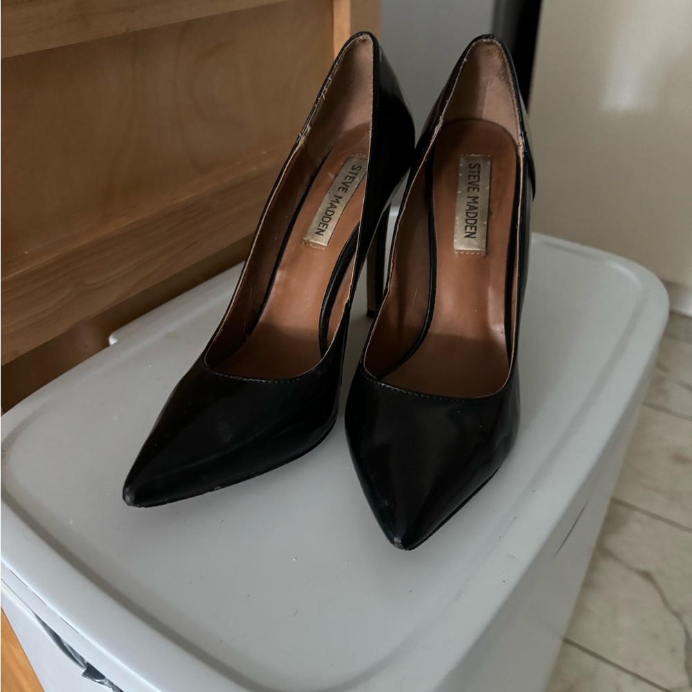 Steve Madden Black Women's Heels
